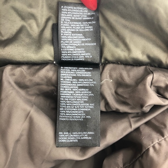 The North Face Green Zip Front Puffer Style Jacket - Picture 7 of 8